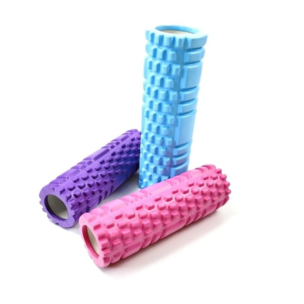 Foam Massage Roller - Hollow Yoga Column for Muscle Relief, Physiotherapy & Sports Rehab