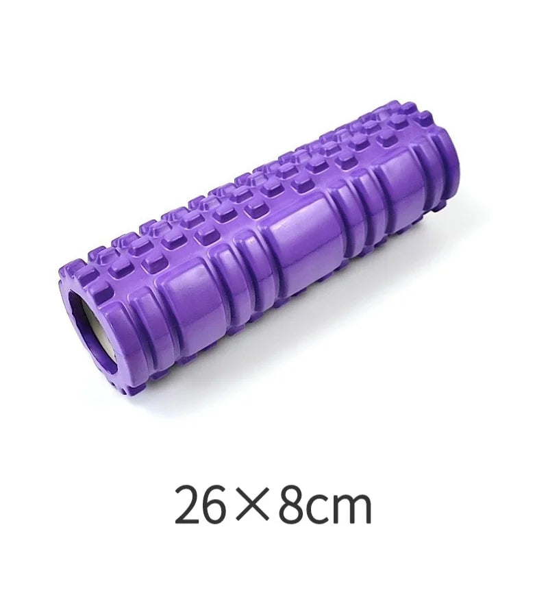 Foam Massage Roller - Hollow Yoga Column for Muscle Relief, Physiotherapy & Sports Rehab