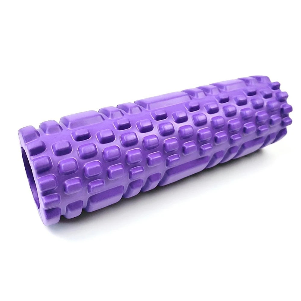 Foam Massage Roller - Hollow Yoga Column for Muscle Relief, Physiotherapy & Sports Rehab