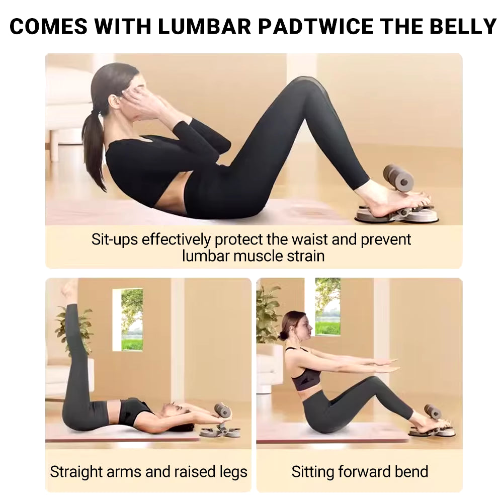 Portable Sit-Up Bar and Push-Up Assistant for Home Fitness - Strengthen Abs, Arms, Thighs, and Legs!
