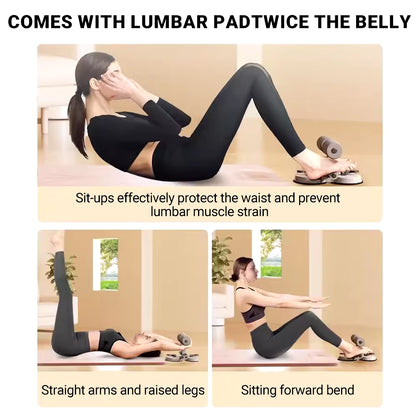 Portable Sit-Up Bar and Push-Up Assistant for Home Fitness - Strengthen Abs, Arms, Thighs, and Legs!