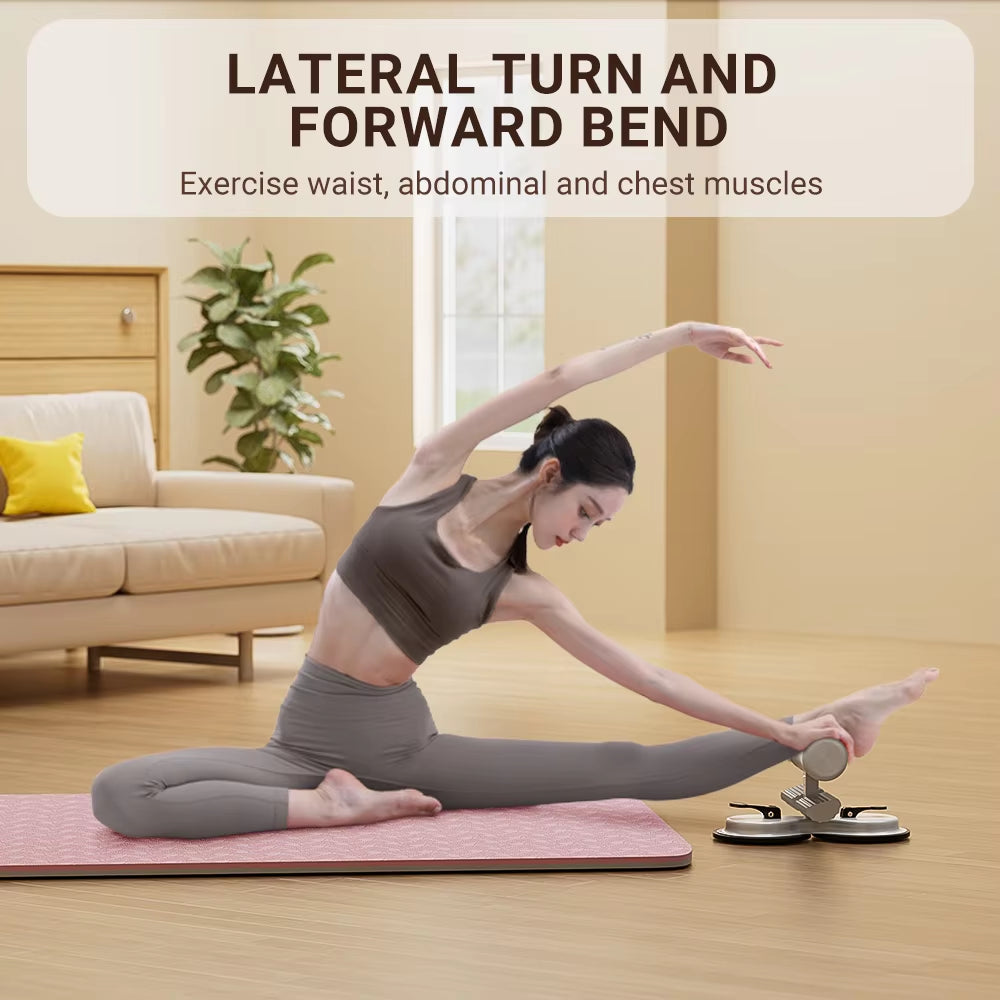 Portable Sit-Up Bar and Push-Up Assistant for Home Fitness - Strengthen Abs, Arms, Thighs, and Legs!